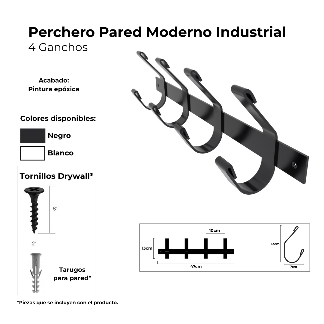 PERCHERO PLANCHUELA REFORZADO - Imagen 3