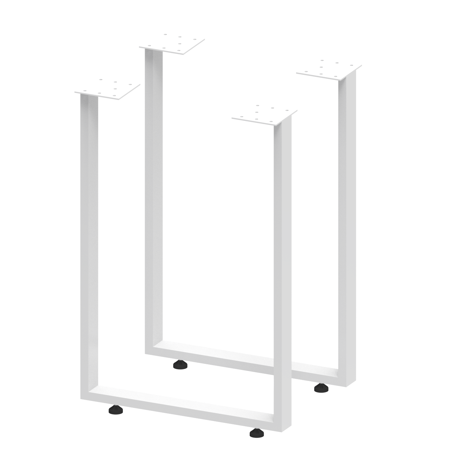 PATA MESA / ESCRITORIO RECTANGULAR - Imagen 4