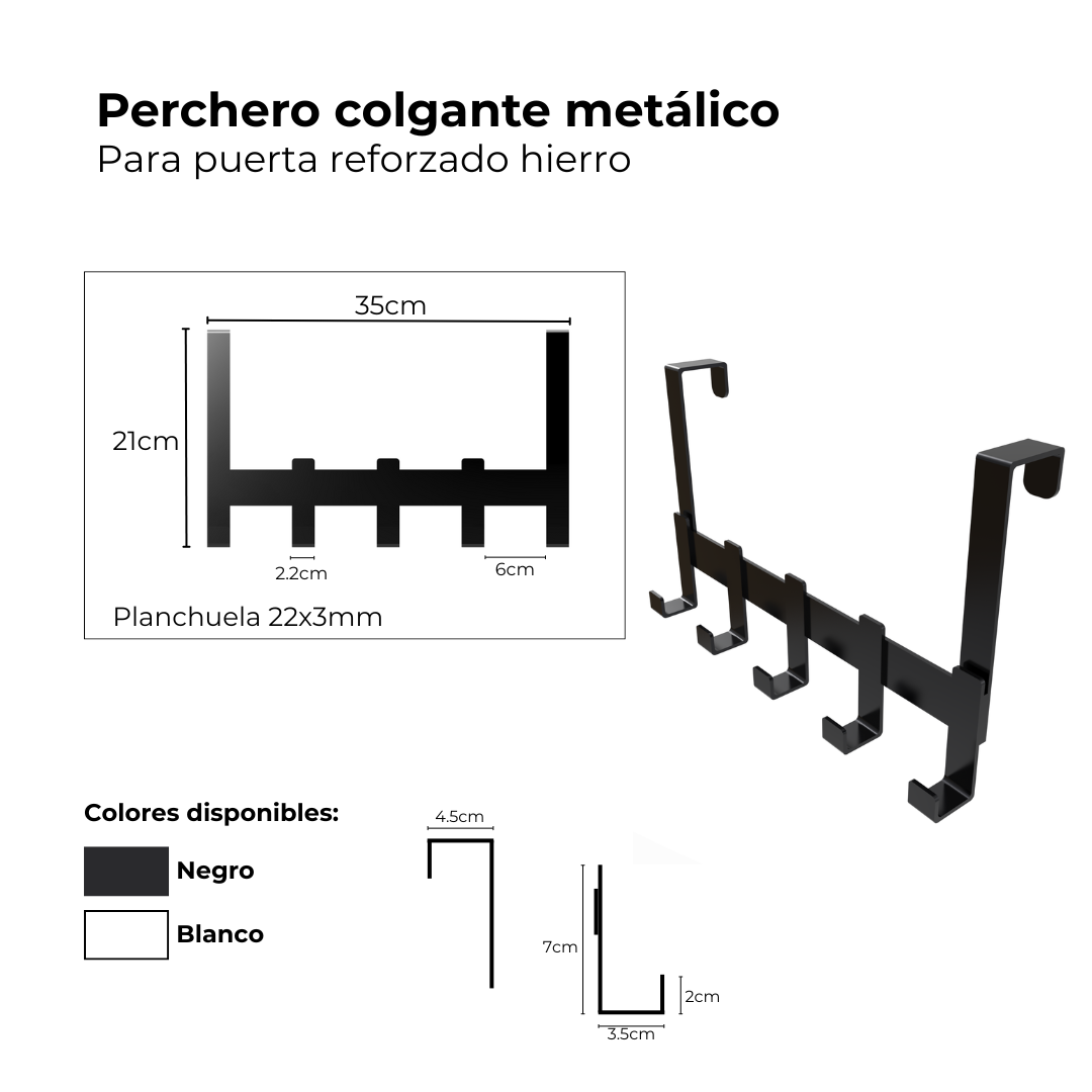 PERCHERO PUERTA - Imagen 8